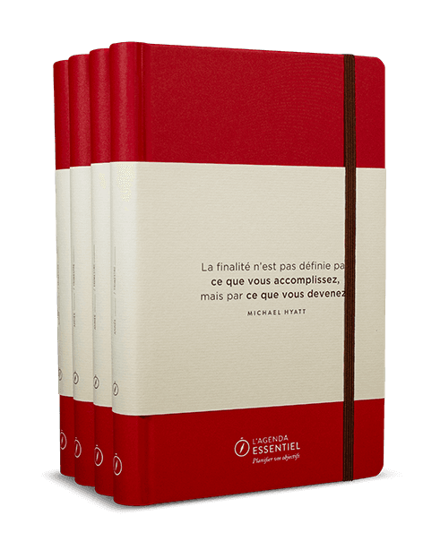 L'Agenda Essentiel (lot de 4)